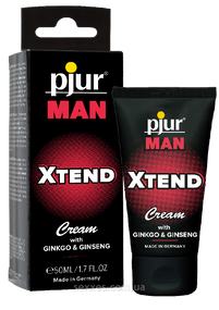 Крем для пеніса стимулювальний pjur MAN Xtend Cream 50 ml, з екстрактом гінкго та женьшеню Sex Aura