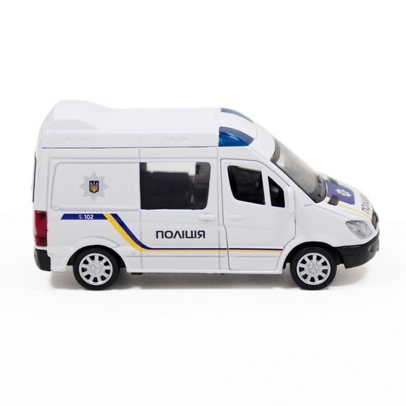 Автомодель дитяча Поліція Mersedes-Benz Sprinter TechnoDrive 250294 інерційна | Зображення 1