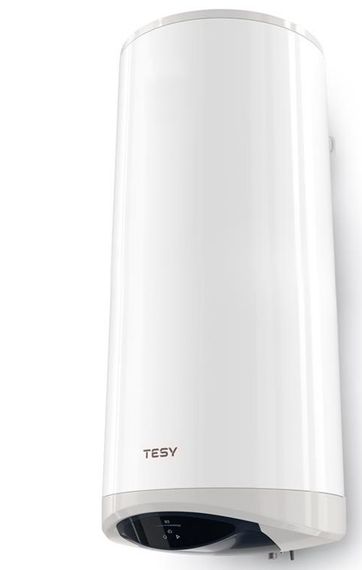 Водонагрівач Tesy Modeco Cloud круглий GCV 1504724D C22 ECW 150 л, 2,4 кВт, "сухий" ТЕН, вертикальний, циліндричний, білий (305086)