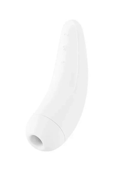 Бесконтактный стимулятор клитора SATISFYER CURVY2+ WHITE Sex Aura | Зображення 2