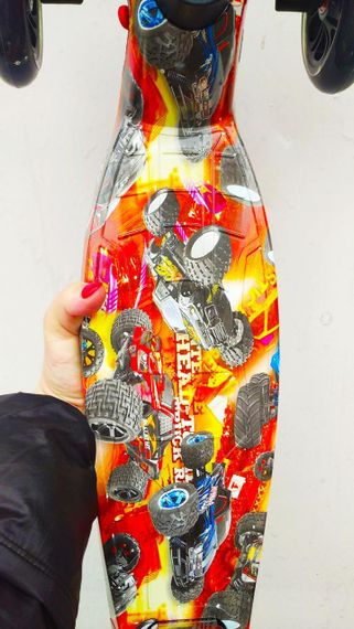 Дитячий триколісний самокат Maxi Best Scooter світяться колеса | Дитячий триколісний самокат