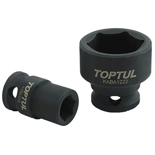 Набор ударных головок 1/2" 10-32мм 27ед TOPTUL GCAI2701 | Зображення 5