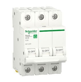 Автоматический выключатель переменного тока Schneider RESI9 50А,3P,кривая C,6кА