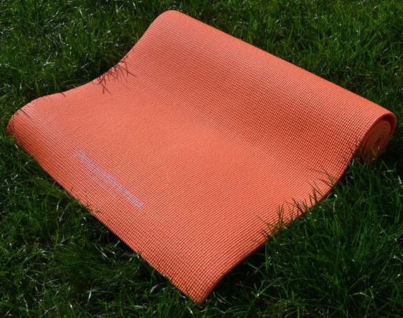 Килимок для йоги та фітнесу Power System PS-4014 PVC Fitness-Yoga Mat Orange (173x61x0.6) | Зображення 3