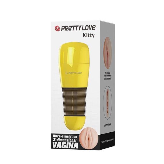 Вагіна-мастурбатор "KITTY" BM-00900T49NNJ Sex Aura | Зображення 8