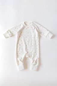 Ромпер на блискавці інтерлок принт Сердечка