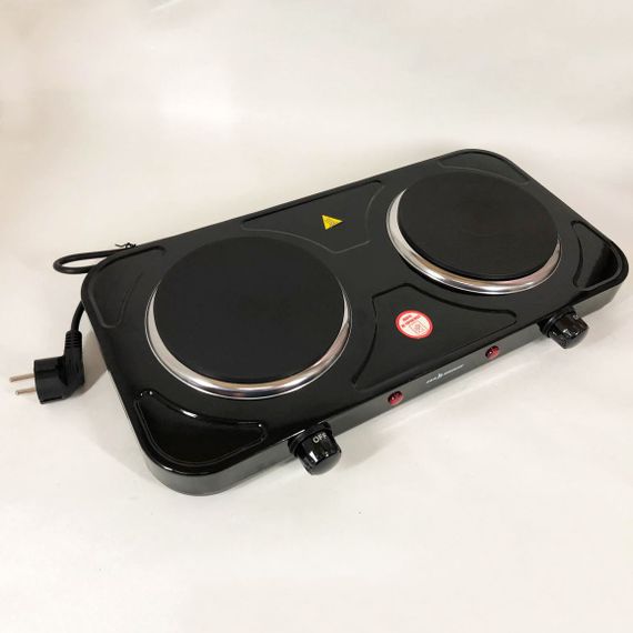 Настольная мощная плита Sea, Электроплита для кухни с двумя конфорками, Электрическа настольная плита HZ-39