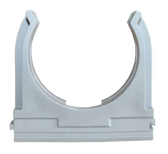 Крепление клипса для гофры d 50 серое Ny95506214