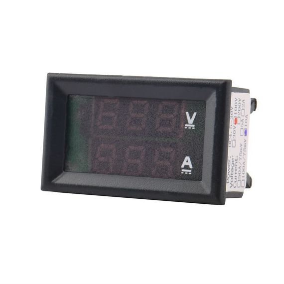Вольтметр амперметр цифровий 100V 10A | Зображення 3