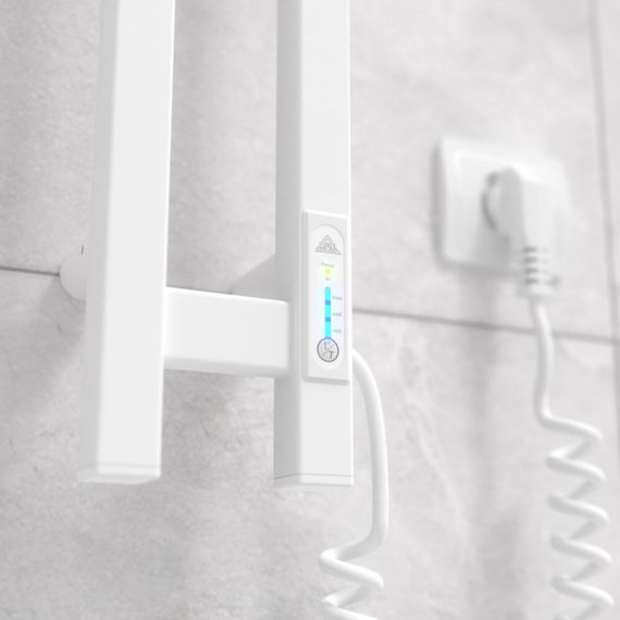 Електрична рушникосушарка Laris Зебра Дует ЧФ3 80 х 1200 Е (підкл. справа) R3 | Зображення 4