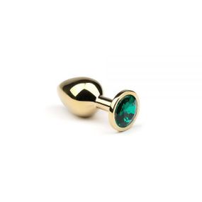Анальная пробка,Gold Emerald, S sexstyle