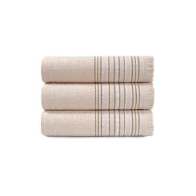 Рушник Irya 8729 Туреччина 90*150 см  Бавовна + бамбук Бежевий