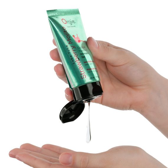 Розпродаж!!! Лубрикант на водній основі Orgie Lube Tube Strawberry Mojito 50мл (термін 31.07.2026) | Зображення 1