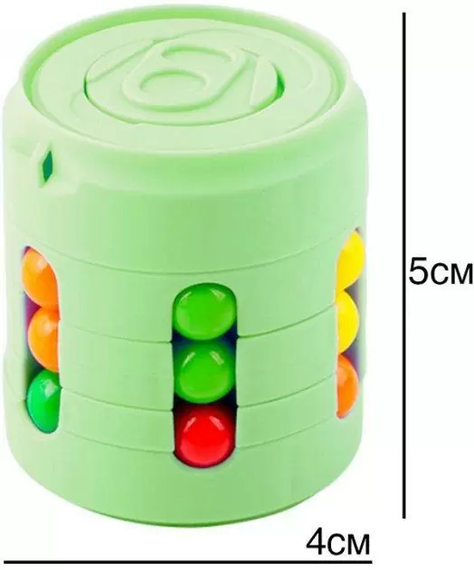 Головоломка-антистрес для дітей банка Cans Spinner Cube (DD1808-25) | Зображення 3