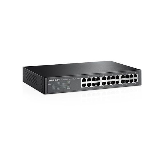 Коммутатор TP-LINK TL-SG1024D 24xGE неуправляемый 13&quot; 1U (TL-SG1024D) | Зображення 1