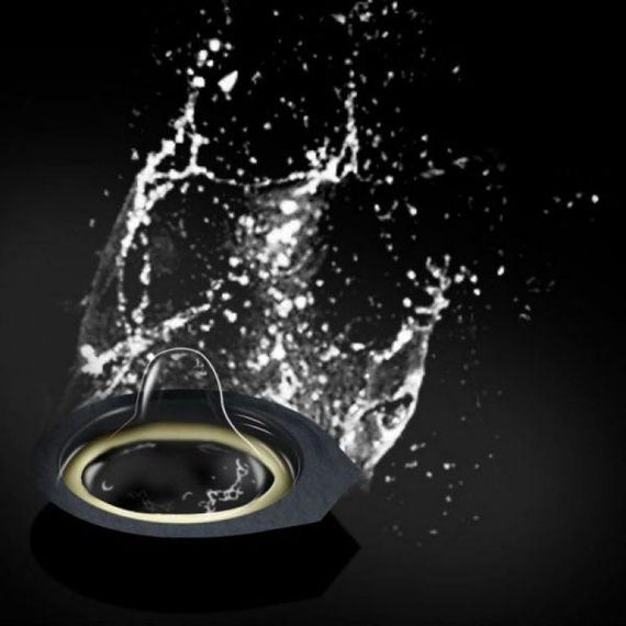 Набір презервативів з підвищеною кількістю змазки з пухирцями 0.02 мм Blue, 12 шт sexstyle | Зображення 1