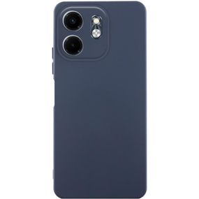 Чехол TPU GETMAN Liquid Silk Full Camera для TECNO Spark Go 2 Синий / Midnight Blue