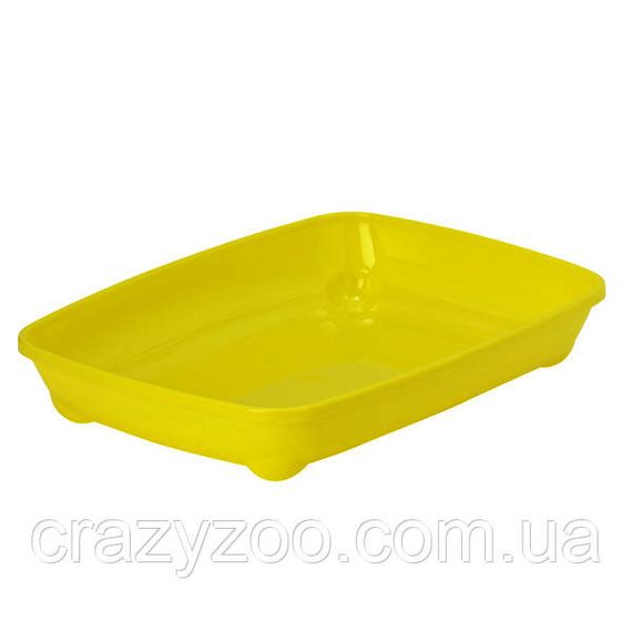 Туалет лоток для котів Moderna Artist-o-tray mini лимонний 27,9 х 37 х 6,2 см C120329