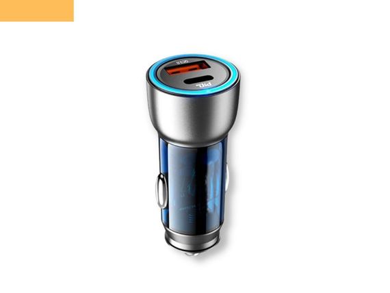 Автомобильное зарядное устройство XPRO NZ8 43W PD25W+QC3.0 1USB/1Type-C черный (37374-01)
