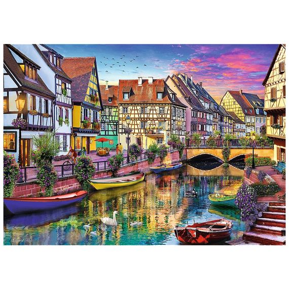 Пазл Trefl Кольмар, Франція 2000 елементів (5900511271188) | Зображення 1