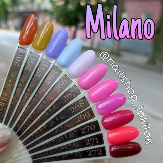 Гель-лак Milano 261 8мл | Зображення 5
