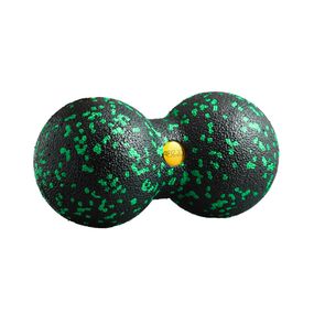 Масажний м'яч подвійний 4FIZJO EPP DuoBall 08 Black/Green 4FJ1295 (P-5907222931295)