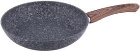 Сковорода Kamille Grey Marble Ø24см індукційна з антипригарним покриттям