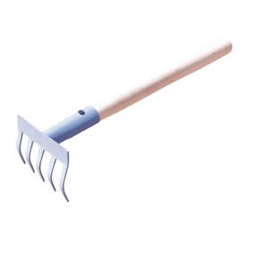 Граблі садові 6 зубів з дерев'яною ручкою ТаланДв