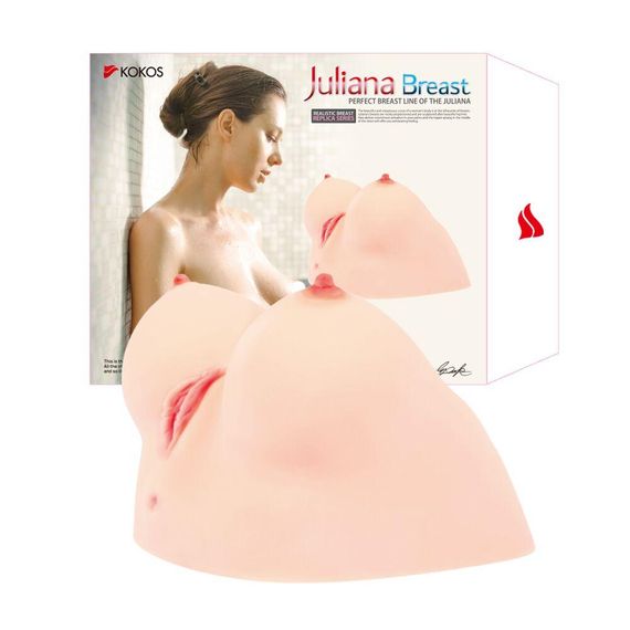 Мастурбатор Kokos Juilana Breast, Телесный | Зображення 5