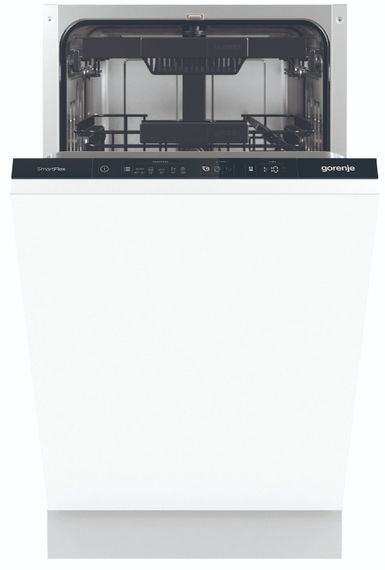 Встраиваемая посудом. машина Gorenje GV561D10/инверторная/45 см./ 11 компл./ 3 корзины/5 прогр./полн.AquaStop/кнопочное упр/А+++ (GV561D10)