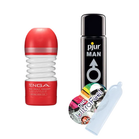 COMBO набір для нього - (Tenga + pjur MAN + ONE 2в1) L