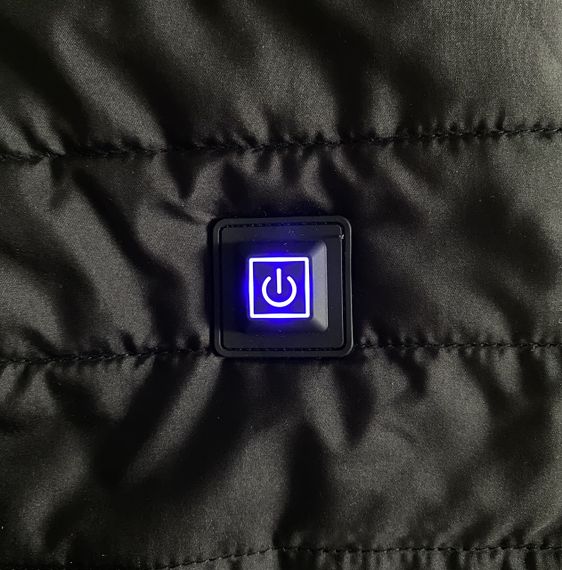 Жилет с подогревом жилетка обогревающая 5 зон обогрева от powerbank USB L 48 унисекс электрожилетка | Зображення 9