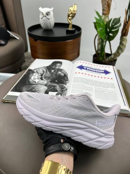 Кроссовки HOKA Clifton 8 Light Purple Grey Стиль та комфорт на кожен день весна / літо / осінь B4150 | Зображення 7