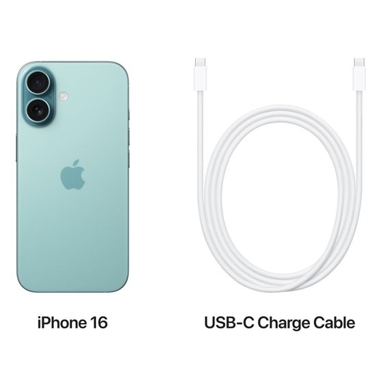 Мобільний телефон Apple iPhone 16 128GB Teal (MYED3) | Зображення 7