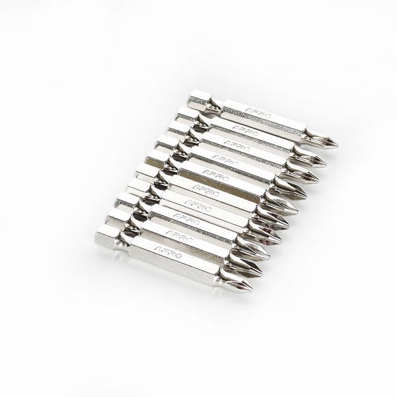 Бита РH1*50мм хром (10шт/уп) APRO | Зображення 1