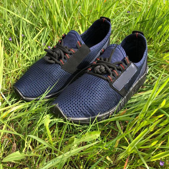 Кросівки чоловічі 41 розмір. Літні кросівки, молодіжні кросівки. Модель 39146. Колір: синій | Зображення 9