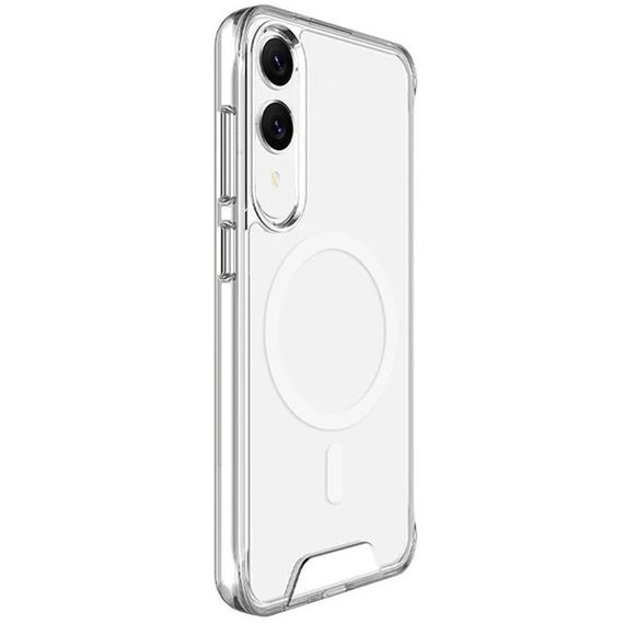 Чохол TPU Space Case with MagSafe для Samsung Galaxy S26+ / S26 Edge Прозорий