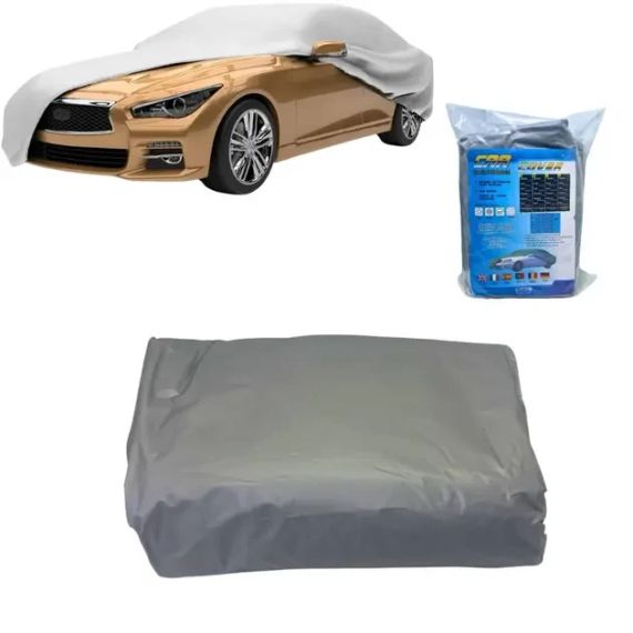 Чехол на автомобиль от солнца и снега L / Car cover LY-798 | Зображення 1