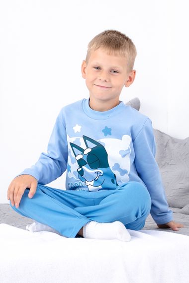Піжама для хлопчика Носи своє 122 Блідо-блакитний (p-7595-169774) | Зображення 1