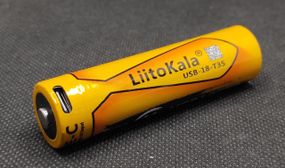 Аккумулятор LiitoKala 18650 USB-18-T35 3,6V 3500mA
