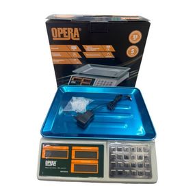 Беспроводные торговые весы OPERA OP-W01 200KG-BT до 200 кг Wi-Fi металлическая платформа 31×41 см