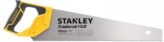 Ножовка STANLEY, по дереву 500мм 11TPI закаленный зуб (STHT20351-1)