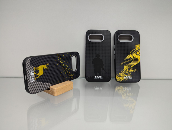 Google Pixel 9A MagSafe Abeel Yellow чохол Протиударний | Зображення 4