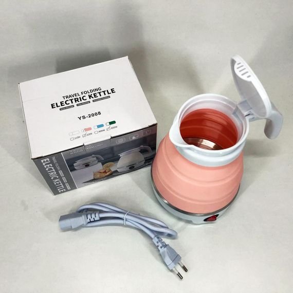 Стильный электрический чайник Travel Folding, Бесшумный чайник, Хороший EJ-728 электрический чайник | Зображення 5