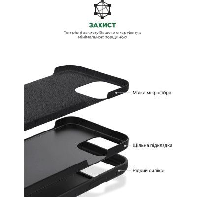 Чехол для мобильного телефона Armorstandart ICON2 Case Apple iPhone 11 Black (ARM60552) | Зображення 7