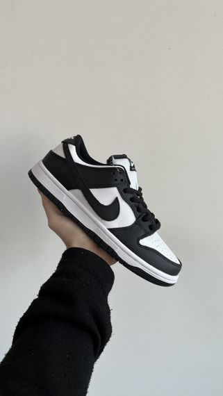 Кросівки зимові низькі Dunk Black White ХУТРО, В'єтнам зима 0275 45 28.5 — 29 | Зображення 3