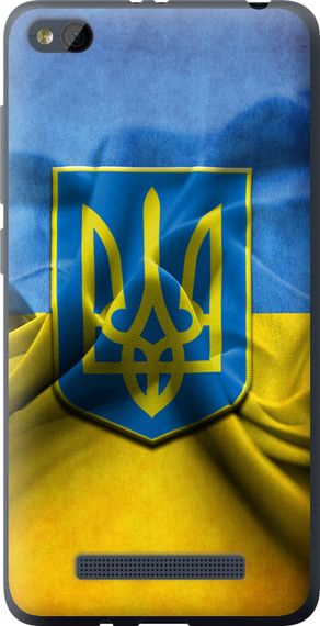 Чехол на Xiaomi RedMi 4A Флаг и герб Украины 1 "375u-631-17620"