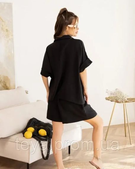 Костюм цвет черный размеры S, L, M FI_008183 | Зображення 2