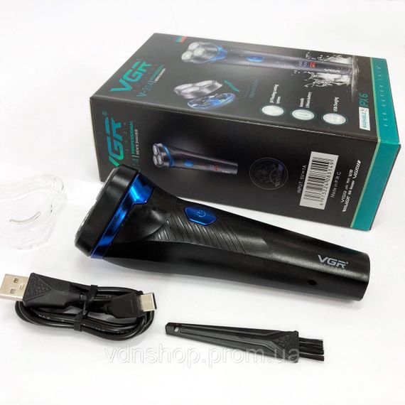 Електричне бездротове гоління VGR, Бритва портативна акумуляторна, Бритва для сухого гоління DO-81 | Зображення 8