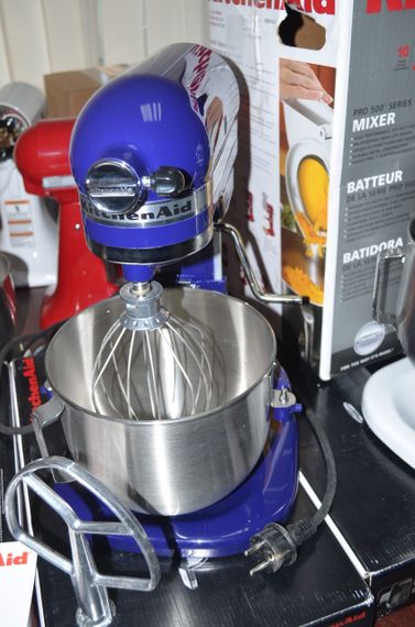 Профессиональный планетарный миксер KitchenAid Heavy Duty  4.8 л, синий | Зображення 1